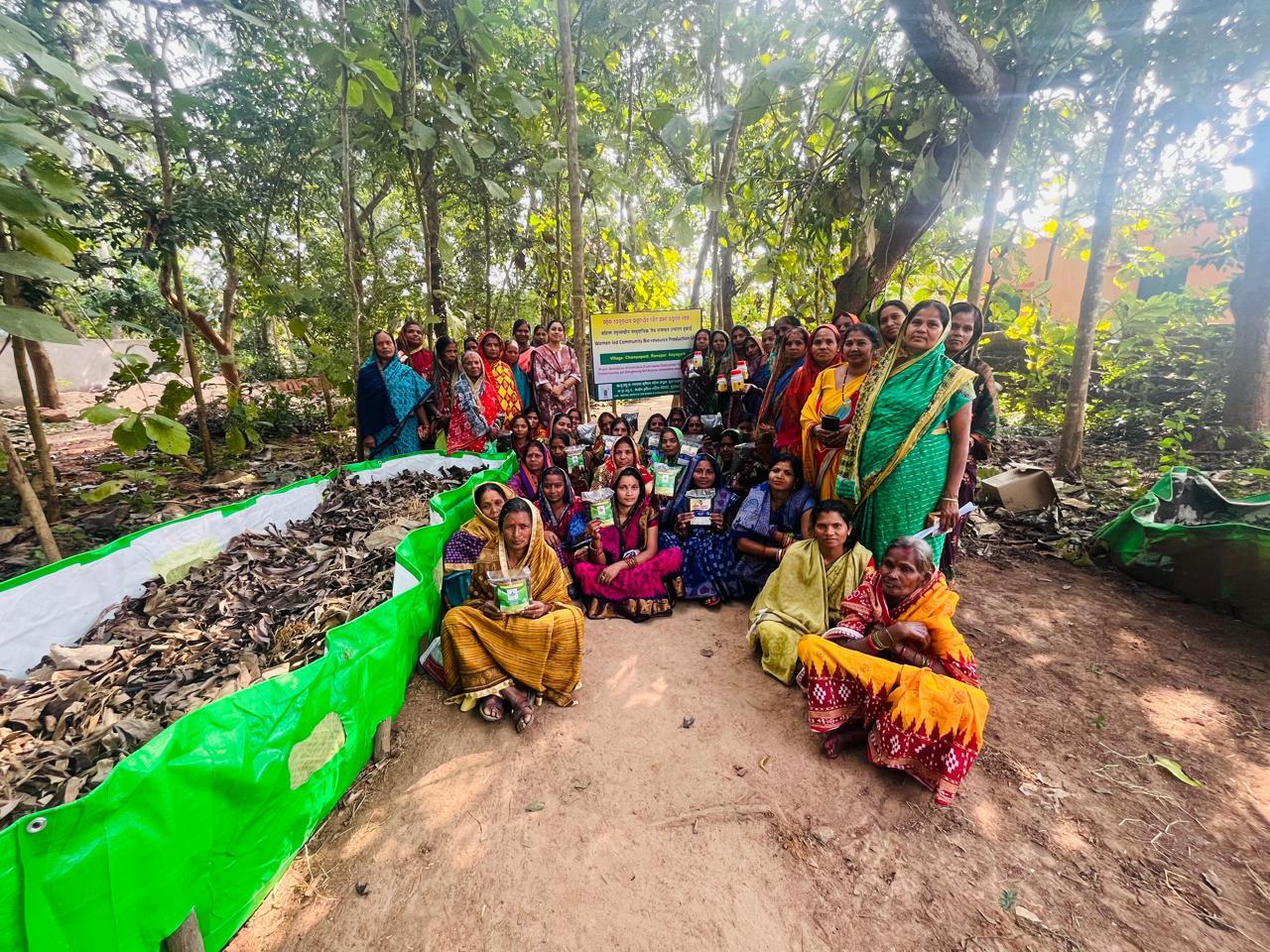 Image of Establishment of Women-led Bio-input Resource Production Unit