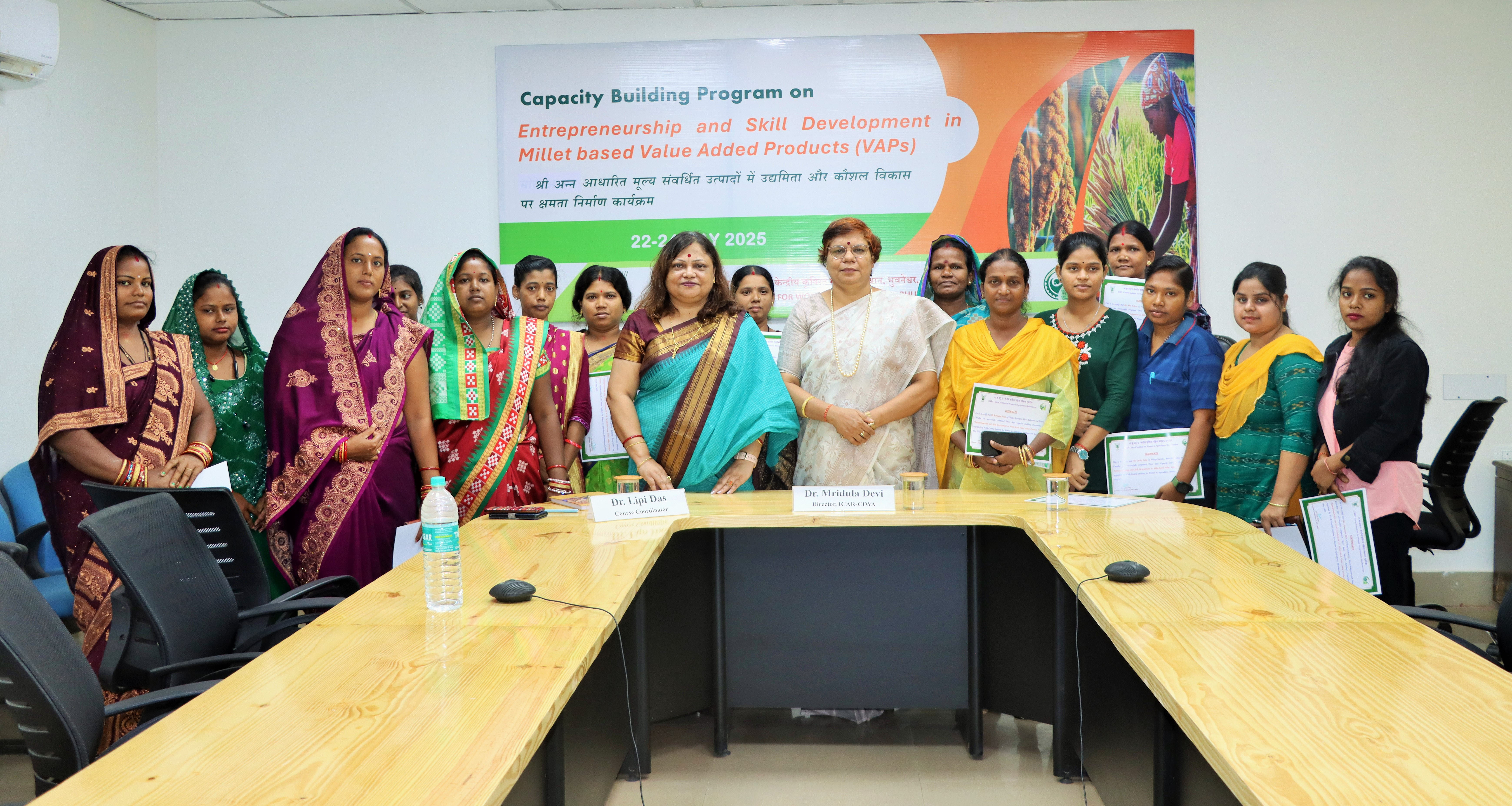 Image of Training on Entrepreneurship and Skill Development in Millet based Value Added Products