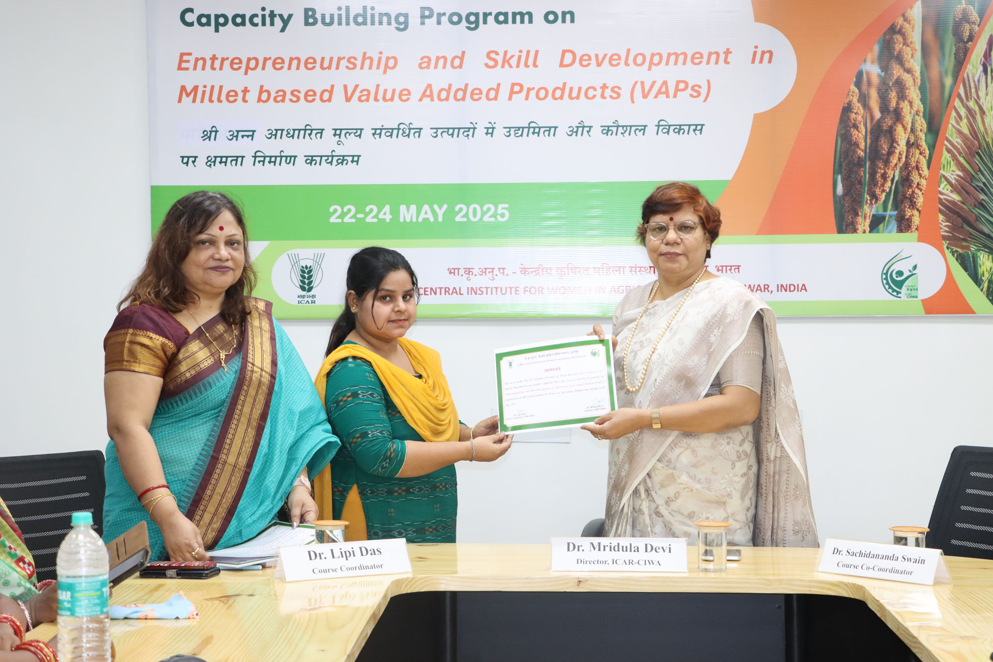 Image of Training on Entrepreneurship and Skill Development in Millet based Value Added Products