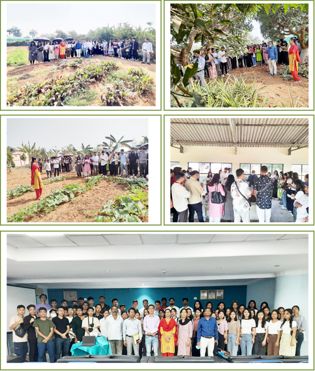 Exposure visit of B. Sc. (Agriculture) students of Nagaland University Image of Exposure visit of B. Sc. (Agriculture) students of Nagaland University