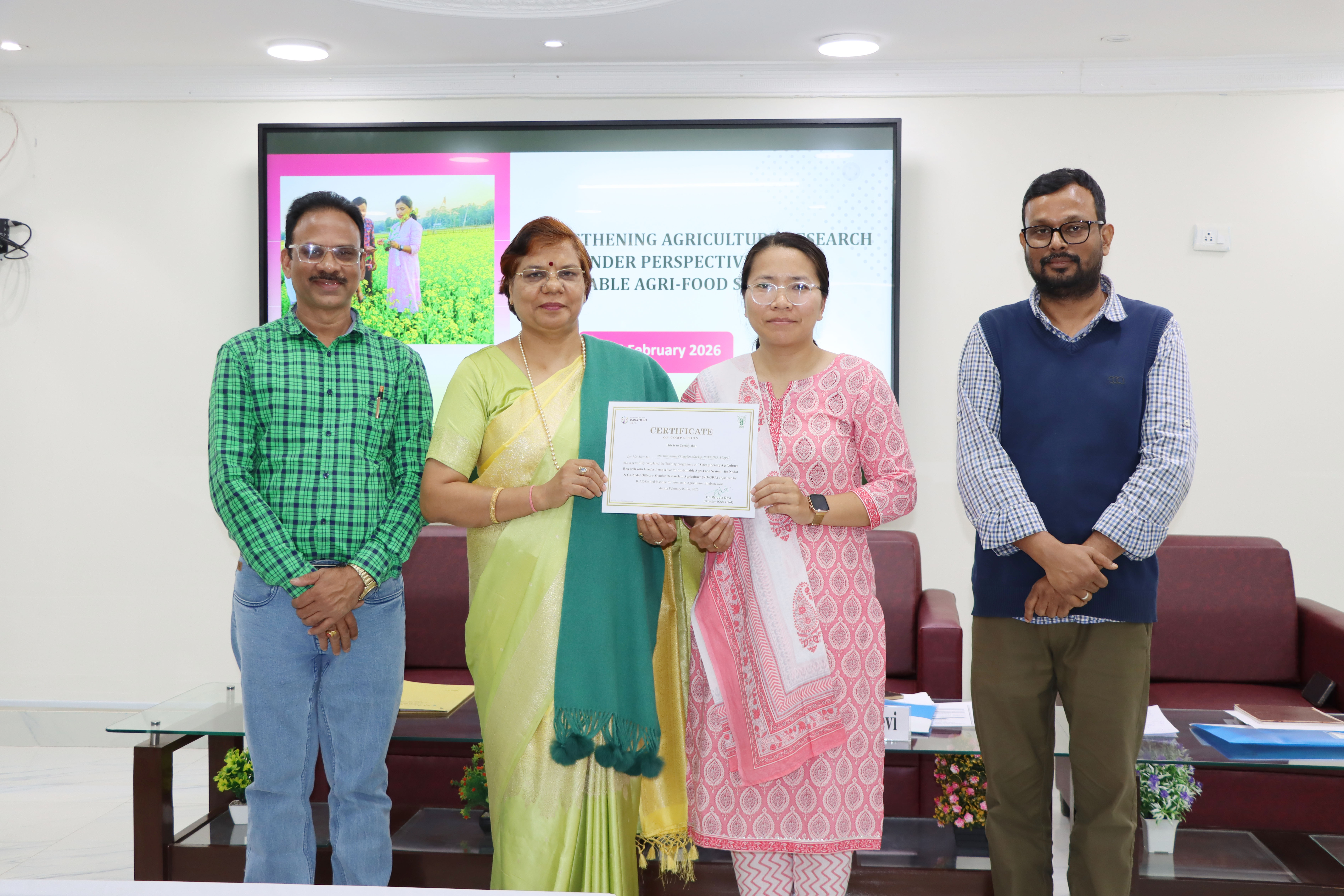 Image of Training Programme on Strengthening Agriculture Research with Gender Perspective
