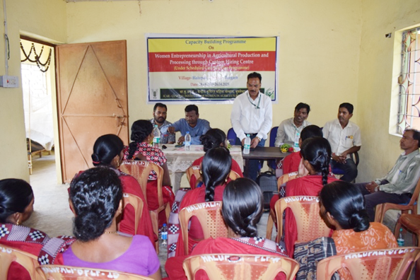 Image of Capacity Building Programme on Women Entrepreneurship through Custom Hiring Centre