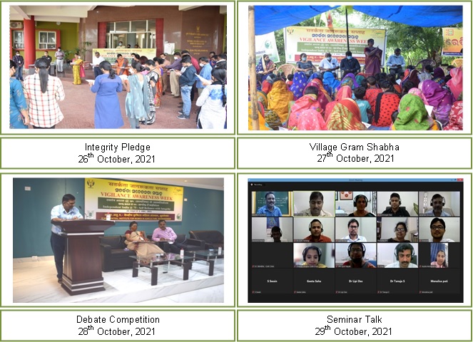 Vigilance Awareness Week-2021 Image of Vigilance Awareness Week-2021