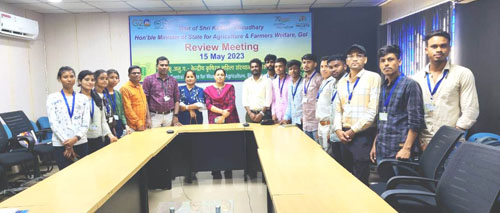 Exposure visit of B. Sc. (Agriculture) students 1 Image of Exposure visit of B. Sc. (Agriculture) students 1