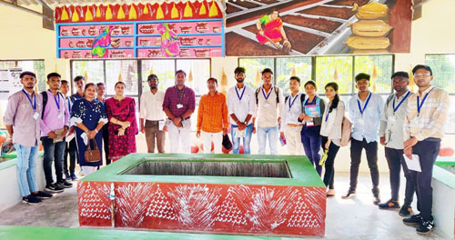 Exposure visit of B. Sc. (Agriculture) students 4 Image of Exposure visit of B. Sc. (Agriculture) students 4