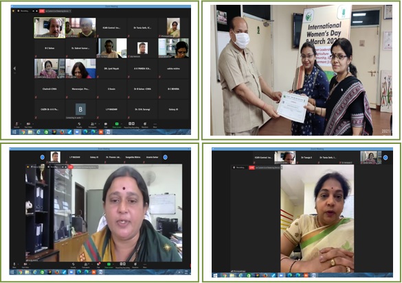 ICAR-CIWA celebrated International Women’s Day Image of ICAR-CIWA celebrated International Women’s Day