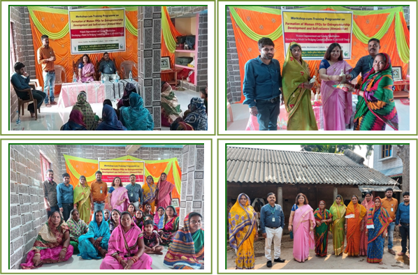 Workshop organized on Formation of Women FPOs Image of Workshop organized on Formation of Women FPOs